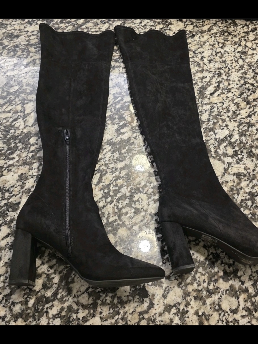 Jeffrey Campbell Parisah 2 Suede Knee High Boots